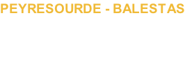 PEYRESOURDE - BALESTAS for Microsoft Flight Simulator  12,95 €